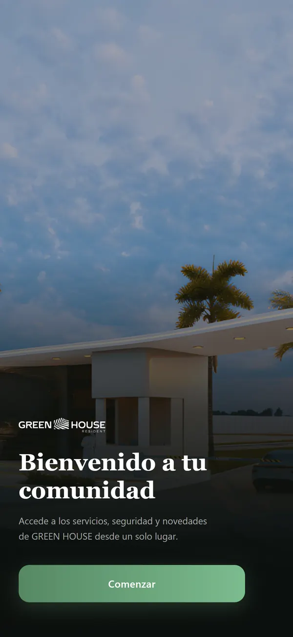 Resident Greenhouse — Inicio